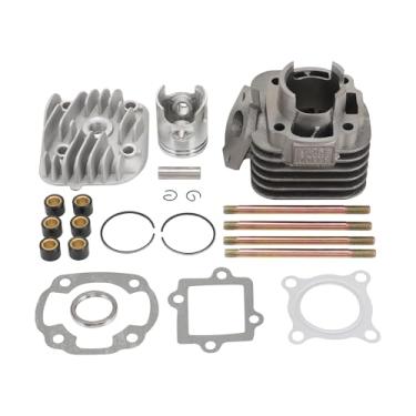 Imagem de Kit de cilindro GOOFIT com pistão de 10 mm para Yamaha Jog Zuma Vino 2 tempos 50 cc Scooter Minarelli 1E40QMB Motor