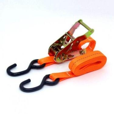 Imagem de Cinta Com Catraca Prendedor Carga 2,5 Cm X 4,5 M 60kg - SQ