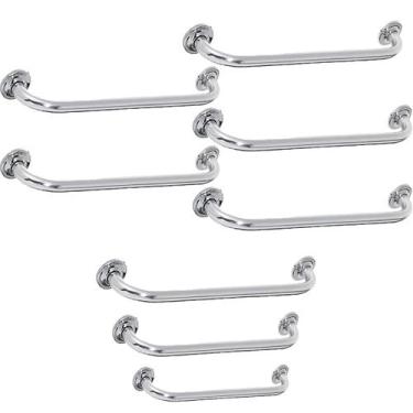 Imagem de Alça Barra De Apoio Kit 80cm 60cm 40cm 30cm Segurança Anti Queda Gesta