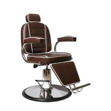 Imagem de Poltrona Cadeira Reclinável De Barbeiro E Salão Valentina - Bethel Mov