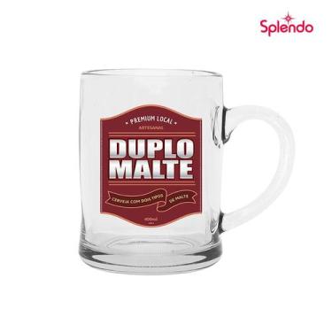 Imagem de Copo Caneca Cerveja Chopp Bebida Vidro Cervejeiro Premium - Splendo