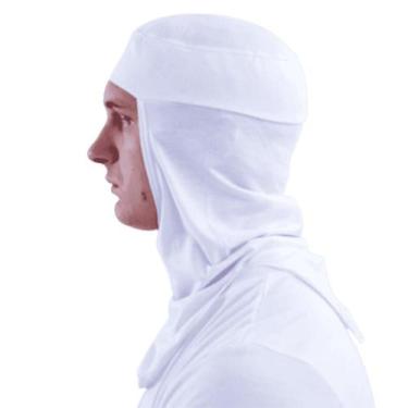 Imagem de Touca Ninja Para Trabalho Branco Poliviscose 20 unidades Laticínio Fri