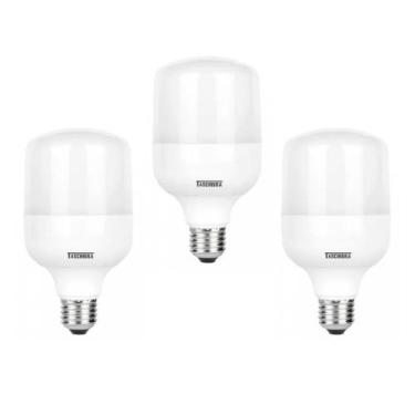 Imagem de Conjunto 3 Lâmpada High Led Tkl 170 30w 6500k E27 Taschibra, 100-240v