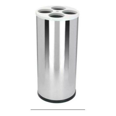 Imagem de Dispensador De Copos Água Em Aço Inox Para 500 Copos 180 Ml - JSN