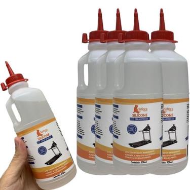 Imagem de Kit 4 Silicones Lubrificante Esteira e Bicicleta Elétrica e Uso Geral 