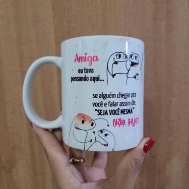 Imagem de Amiga eu tava pensando aqui - Mery Personalizados, Alça branca