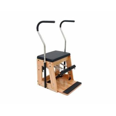 Imagem de Aparelho de Pilates Cadeira Combo Classic Step Chair Preto - Arktus