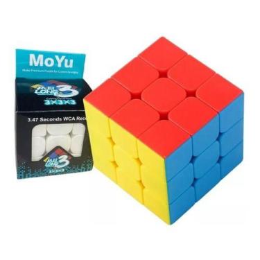 Imagem de Cubo Mágico 3x3x3 Moyu Meilong Colorido V2 Profissional - Bsan Shop