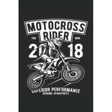 Imagem de Motorcross Rider: Notebook per lover bici da moto personalizzato