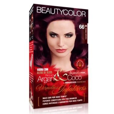 Imagem de Kit Coloração Marsala Infalível 66.26 - Beauty Color
