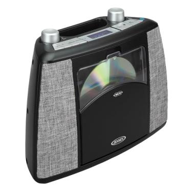 Imagem de Jensen CD-565-BK Sistema de música portátil Bluetooth CD com rádio FM, CD-565 (preto)