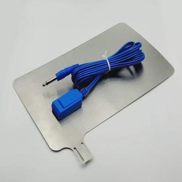 Imagem de Placa Inox Adulto com Cabo compatível com Bisturi Elétrico Wem SS501 a