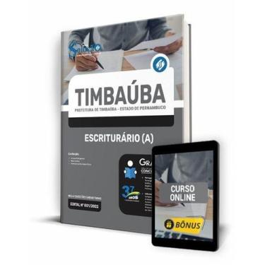 Imagem de Apostila Prefeitura de Timbaúba - PE - Escriturário(a) - Editora Soluç