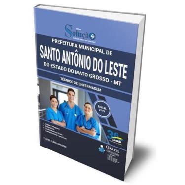 Imagem de Apostila Prefeitura de Santo Antônio do Leste - MT - Técnico de Enferm