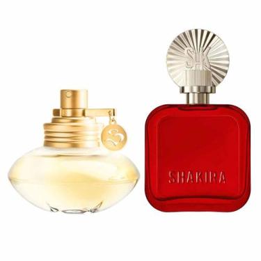 Imagem de Shakira Kit - Rojo by Shakira Perfume Feminino EDP 80ml + S By Shakira