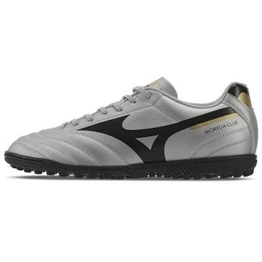 Imagem de Chuteira Society Masculina Mizuno Morelia Club AS, Prata, 39