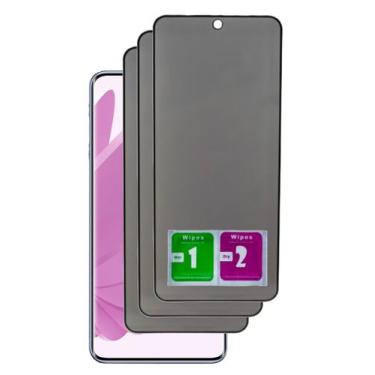 Imagem de 3x Pelicula Privacidade Curvada 9D Para Redmi Note 14 Pro 5g - Mustang