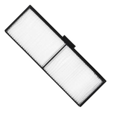 Imagem de RANETLIO Filtro de ar para projetor ELPAF59 V13H134A59 serve para Epson EB-U50 EB-W50 EB-X50 PowerLite U50 H952A H952B H952C Filtro de poeira do projetor