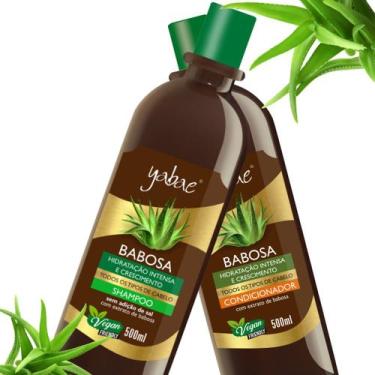 Imagem de Shampoo e Condicionador Babosa 500ml  Yabae