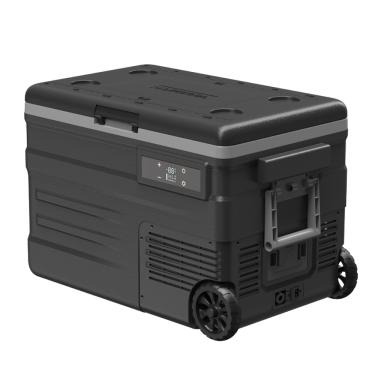 Imagem de Geladeira Portátil Com Rodas Para Caminhão 45 Litros Quadrivolt 12/24/110/220v Inbra Motorhome Trailer Carro Camping