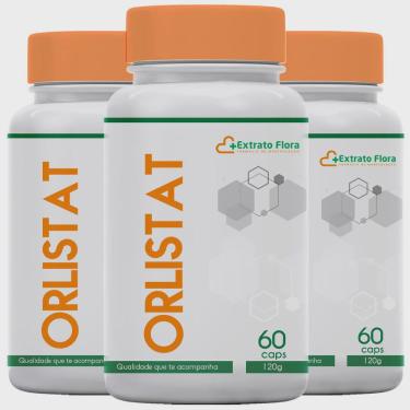 Imagem de Kit Orlistat 120mg 180 Cápsulas