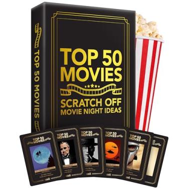 Imagem de Premium Movie Night Scratch Off Cards – Gifts for Movie Lovers – End Movie Night Indecision With Movies From Top Databases – Stunning Illustrations - Husband Boyfriend Gift - Couples Gift Ideas