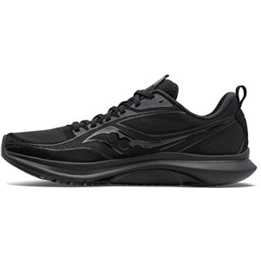 Imagem de Saucony Tênis de corrida feminino Kinvara 13, Preto/Preto/Preto, 5