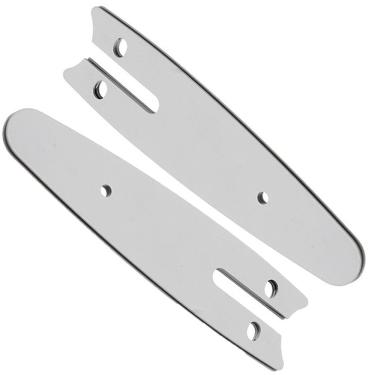 Imagem de Sabre Placa Guia Kit 2 Uni 4 Polegadas De Mini Motosserra Corta Madeira Bambu