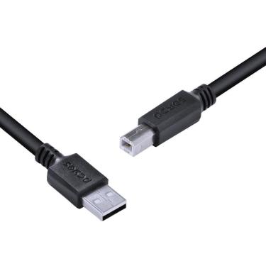 Imagem de Cabo P- Impressora Usb A 2.0 P- Usb B 2m - Puabm2-2