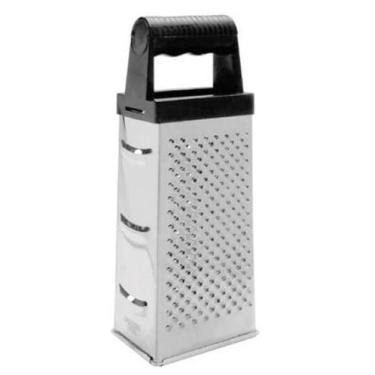 Imagem de Ralador 4 Faces Quadrado Em Inox Alça 22 Cm Mimo Style Asa8