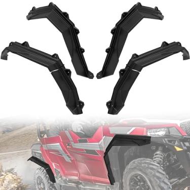 Imagem de KATIMOTO Kit De Alargadores Para-Lamas Dianteiros E Traseiros Extra Largos Para Polaris General 1000/4 1000 16-25, Abas Estendidas 2016-2025 (Oem Nº 2884220)
