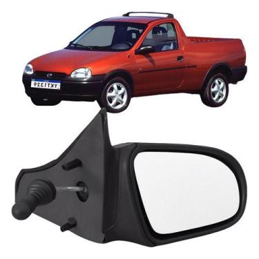Imagem de Retrovisor Corsa Classic Wind 94 95 96 97 98 99 2000 A 2014 - Genérica