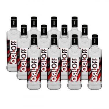 Imagem de Vodka Orloff 1 Litro Caixa com 12 unidades