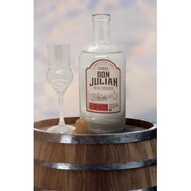 Imagem de Cachaça Don Julian - Cachaça Premium COM FLOCOS DE PRATA - 700ml