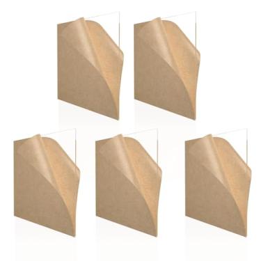 Imagem de Umootek Folha de Acrílico Transparente de 5 Peças de Plexiglass de 12 X 12" Painel Quadrado de 1/8 de Espessura(3 Mm) Painel de Placa de Plástico Transparente Plexi Perspex com Papel Protetor para Sin