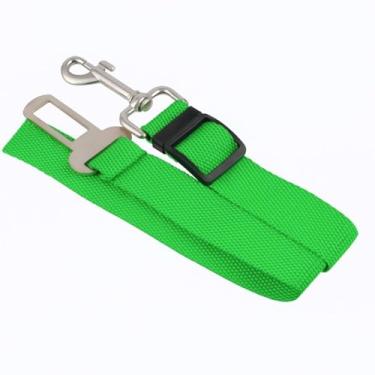 Imagem de Cinto de Segurança Pet para Cachorro e Gato (VERDE)