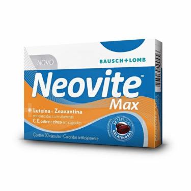 Imagem de Neovite Max Bausch + Lomb 30 Cápsulas