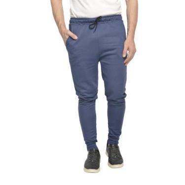 Imagem de Calça Jogger Moletom Masculina Skinny Estilosa Confortavel - 4 Azes, A