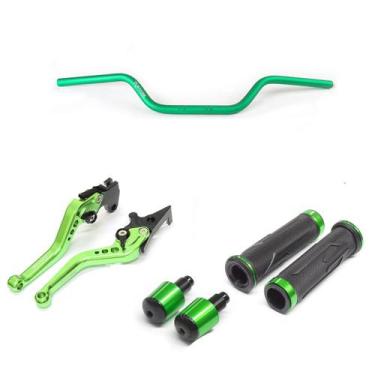 Imagem de Kit Guidão 22mm Manopla XL Manete Lander Tenere Crosser - Stark Race, 