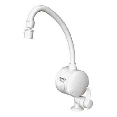 Imagem de Torneira Eletrica Bica Alta Branca 220v 5500w Lorenzetti