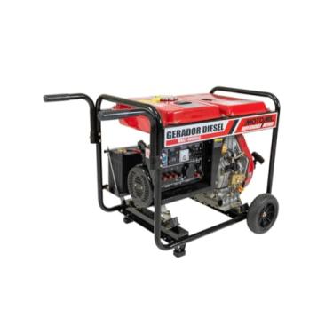 Imagem de Gerador Diesel 7,5 Kva Trifásico 220v Mdgt-8000cle Motomil