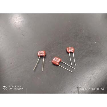 Imagem de 1x Capacitor Mica Prata 100pf/100v 2% Cm1 Icl