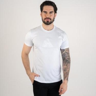 Imagem de Camiseta Acostamento Wolf Central Branca-Masculino