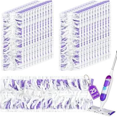 Imagem de Pacote de 25 recargas Power Mop Pad para almofadas Swiffer Power Mop -