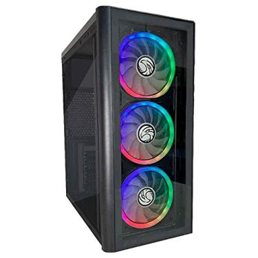 Imagem de Gabinete Gamer C2-2901 - Lateral em Acrílico - Usb 3.0 - Preto