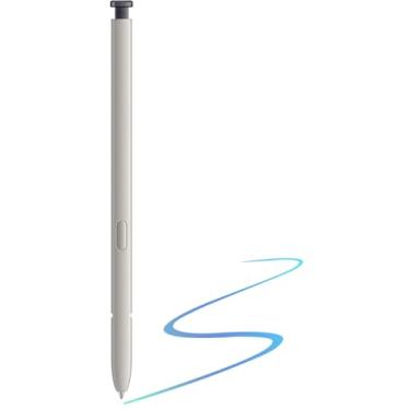 Imagem de Caneta de reposição para Galaxy S25 Ultra S para Samsung Galaxy S25 Ultra, S Pen S25 Ultra Stylus [sensor de pressão 4096] com 5 pontas/pontas (titânio JetBlack)