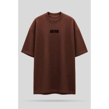 Imagem de Camiseta Oversized Shatark The Walking Dead - Marrom-Masculino