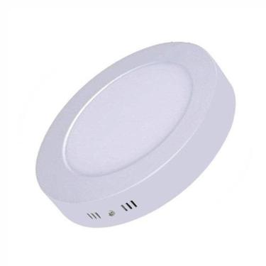 Imagem de Plafon Downlight 18W Sobrepor Redondo 2700K