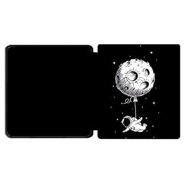 Imagem de Yzlvigrous Capa para Kindle Oasis 9/10ª Geração 2017/2019, Modelo: CW24WI/S8IN4O, TPU de 7 Polegadas TPU Tampa de Casca Traseira com Recurso de Vigília do Sono Automático