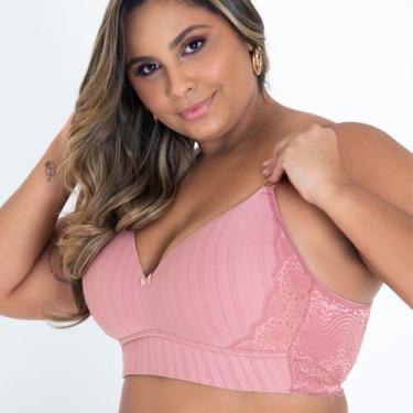 Imagem de Sutiã de Bojo Sustentação Reforçado Plus Size  até 54 Nude - Sua Linge